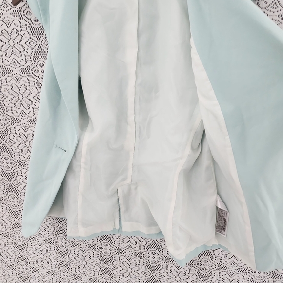 Zara women's vest blazer  light green 2 - Picture 3 of 7